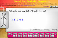 Countries And Capitals Hangman