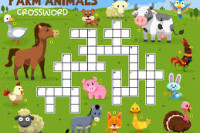 Farm Animals Crossword