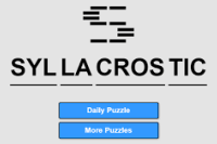 Syllacrostic